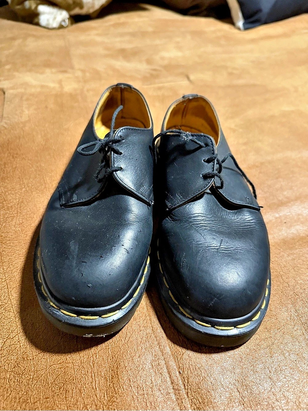 Dr. Martens 1461 Black Leather Shoes US 5 (mens7 /womens8.5 US)